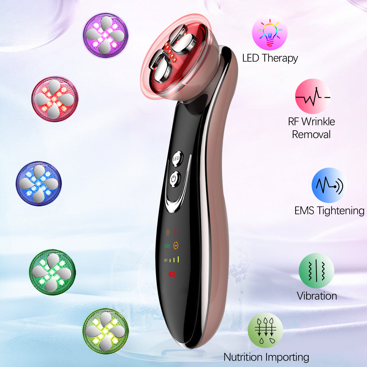 RF Face Lifting Wrinkle Removal Skin Tightening Machine