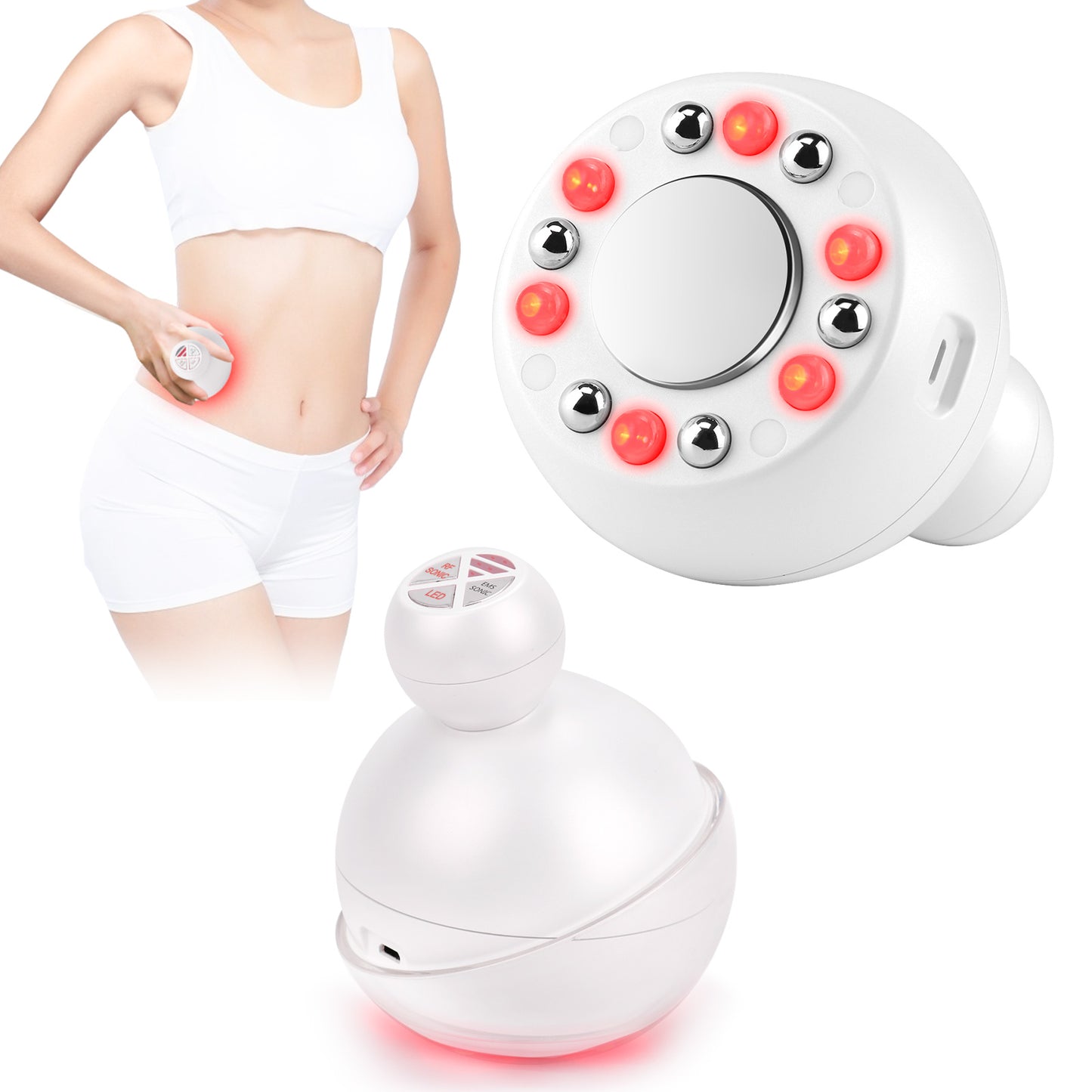 Ultrasonic Cavitation Fat Burning Machine Body Sculpting Slimming Massager
