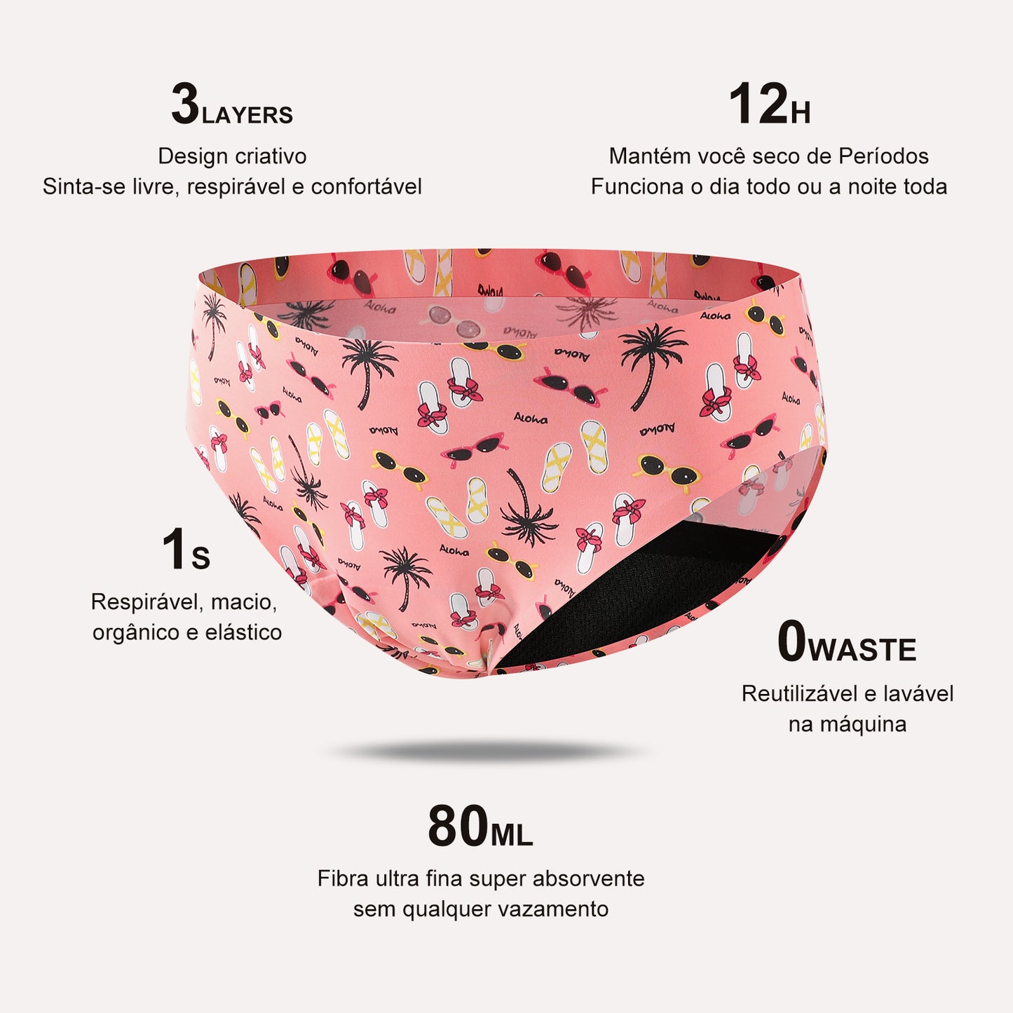 Womens Underwear Cotton Bikini Panties Lace Soft Briefs Hipster