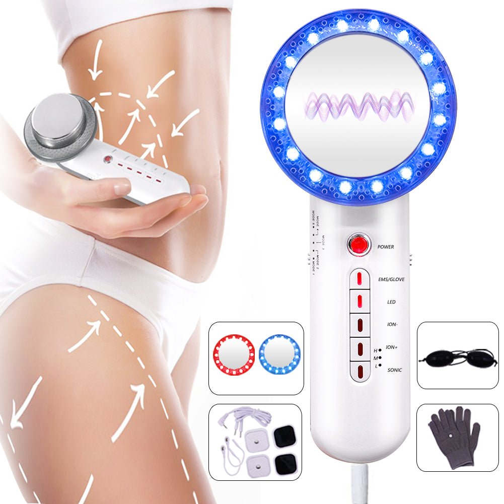6 In 1 Ultrasonic Cavitation Fat Burn Machine for Body Sculpting