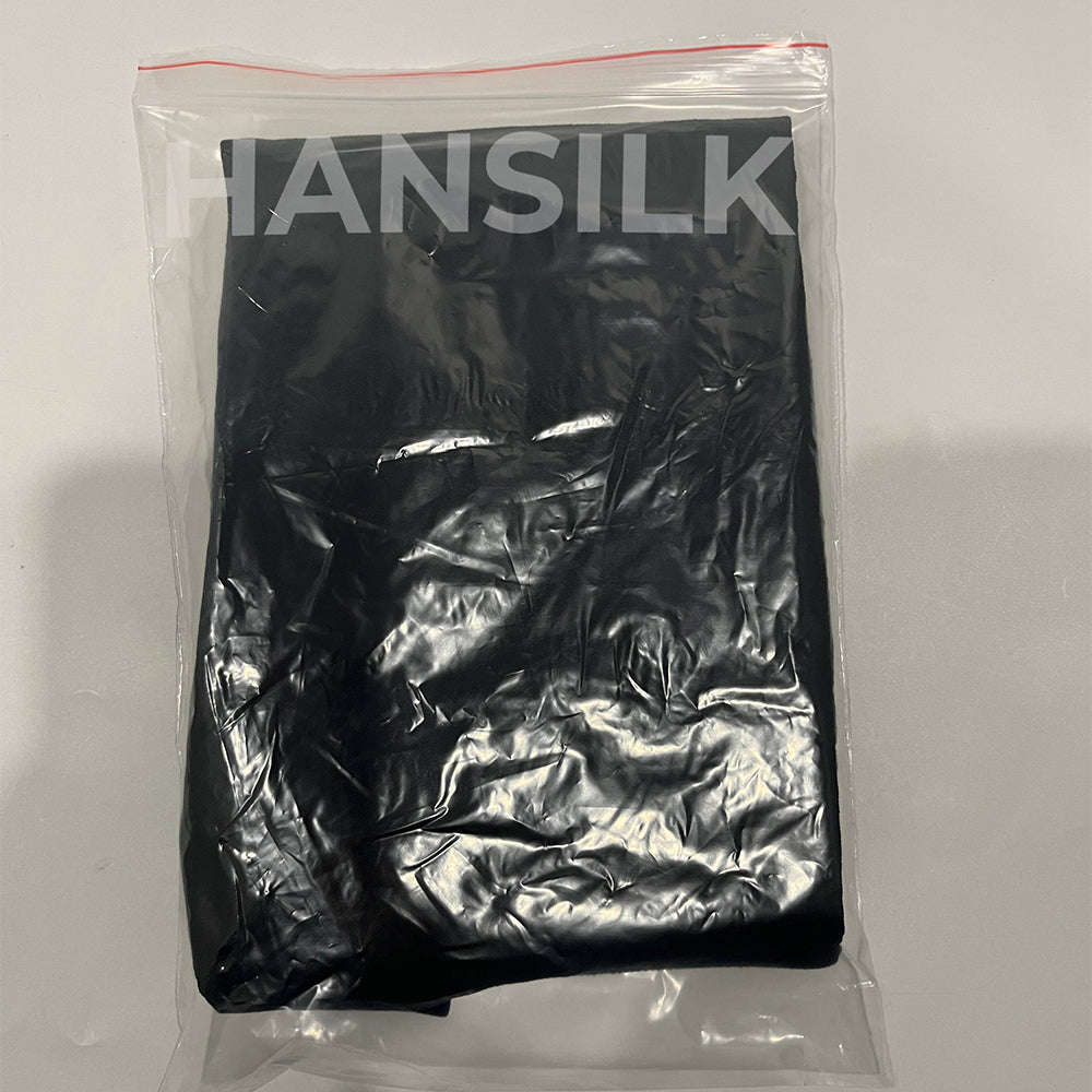 HANSILK Compression Stockings 20-30 mmhg Graduated Compression Socks Open Toe Compression Support Hose Compression Socks for Medical or Therapeutic Use for Swelling and Varicose Veins (Black)