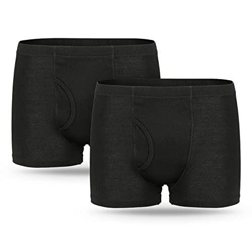 Incontinence Underwear for Men Washable Leakproof Super Absorbency Urinary Incontinence Briefs 2pcs