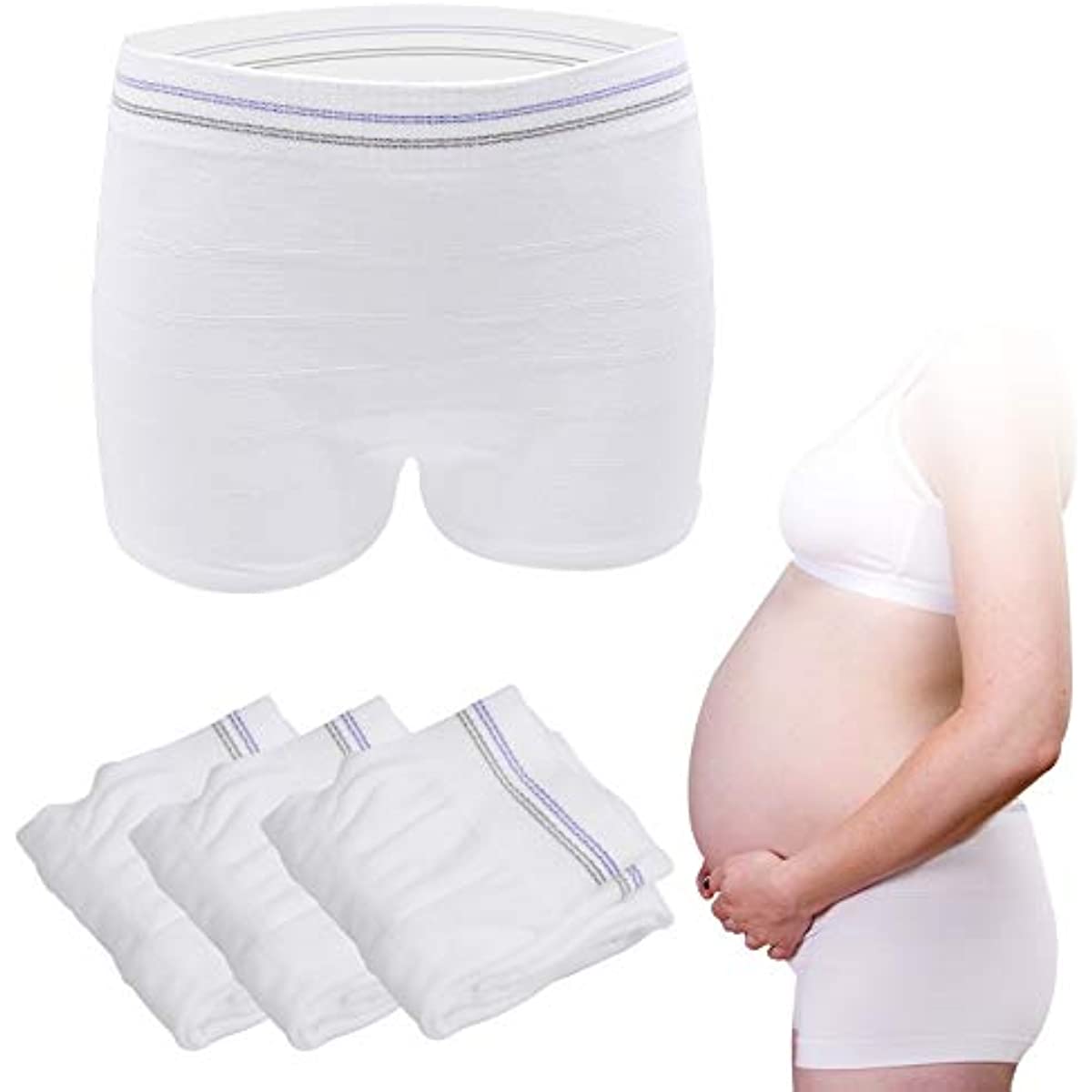 Mesh Postpartum Underwear Seamless Disposable Post Bay C-Section Recovery  Maternity Panties for Women