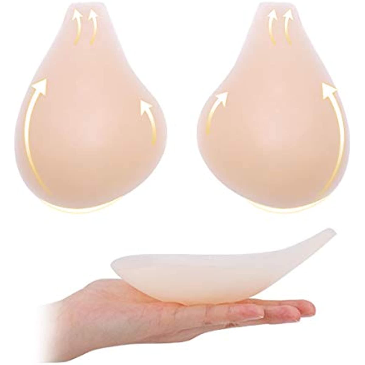 Silicone Adhesive Lift Up Bra Stick On Bra Invisible Reusable Backless Strapless Breast Lift Petals for Deep V Push Up