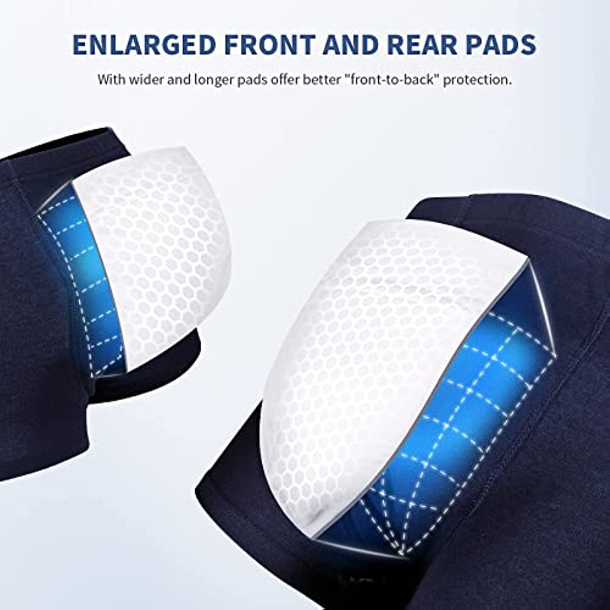 Incontinence Underwear for Men Washable Leakproof Super Absorbency Urinary Incontinence Briefs 2pcs