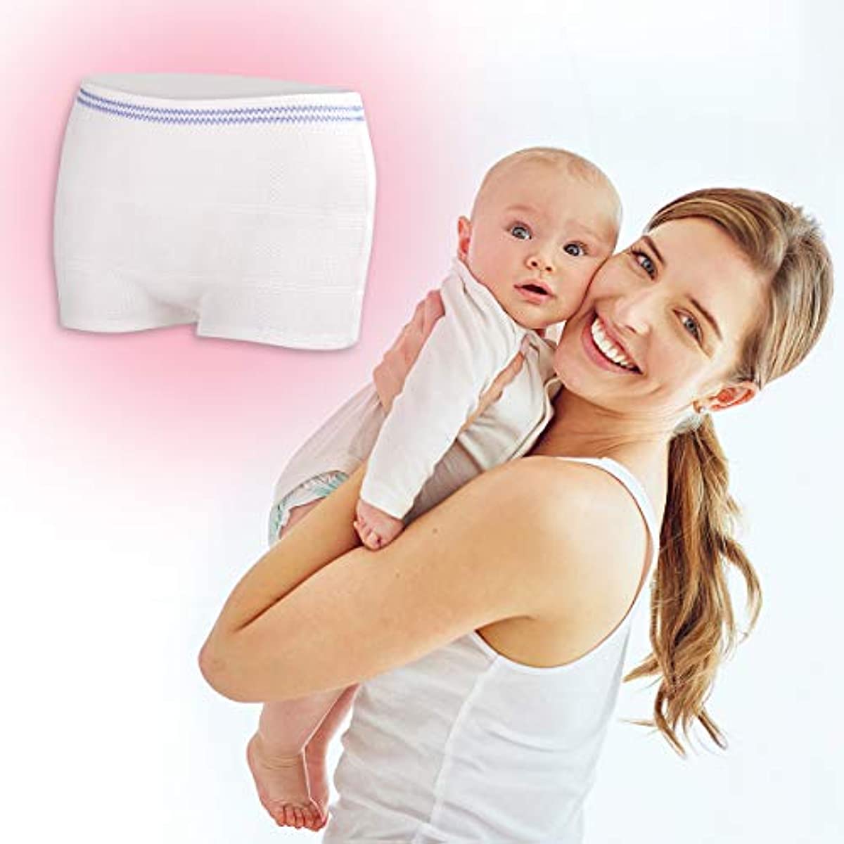 Mesh Underwear Postpartum Disposable C-Section Recovery Maternity Panties Briefs 2721-10/20