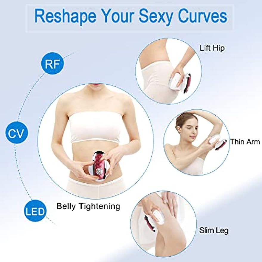 CARER Healthcare Incontinence Pregnancy Electrically-powered Apparatus for Treating Skin by Applying Low Level Light and Sonic Vibrations to the Skin