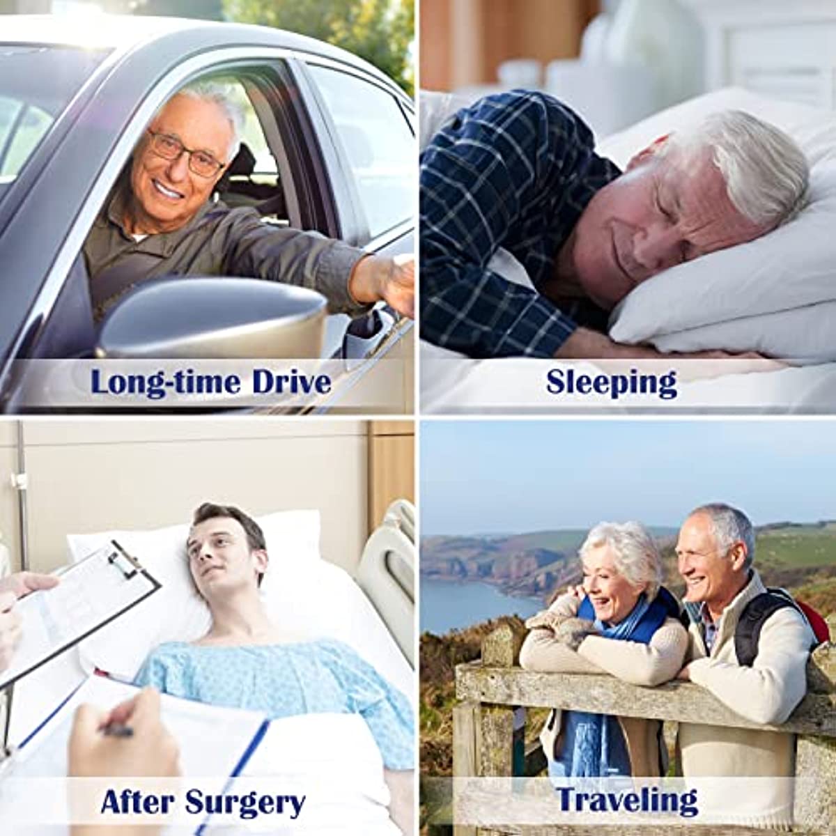 Inkontinenz Unterwäsche für Männer Inkontinenz Slips Pants Baumwolle mit saugfähigem Pad 1 Packungen