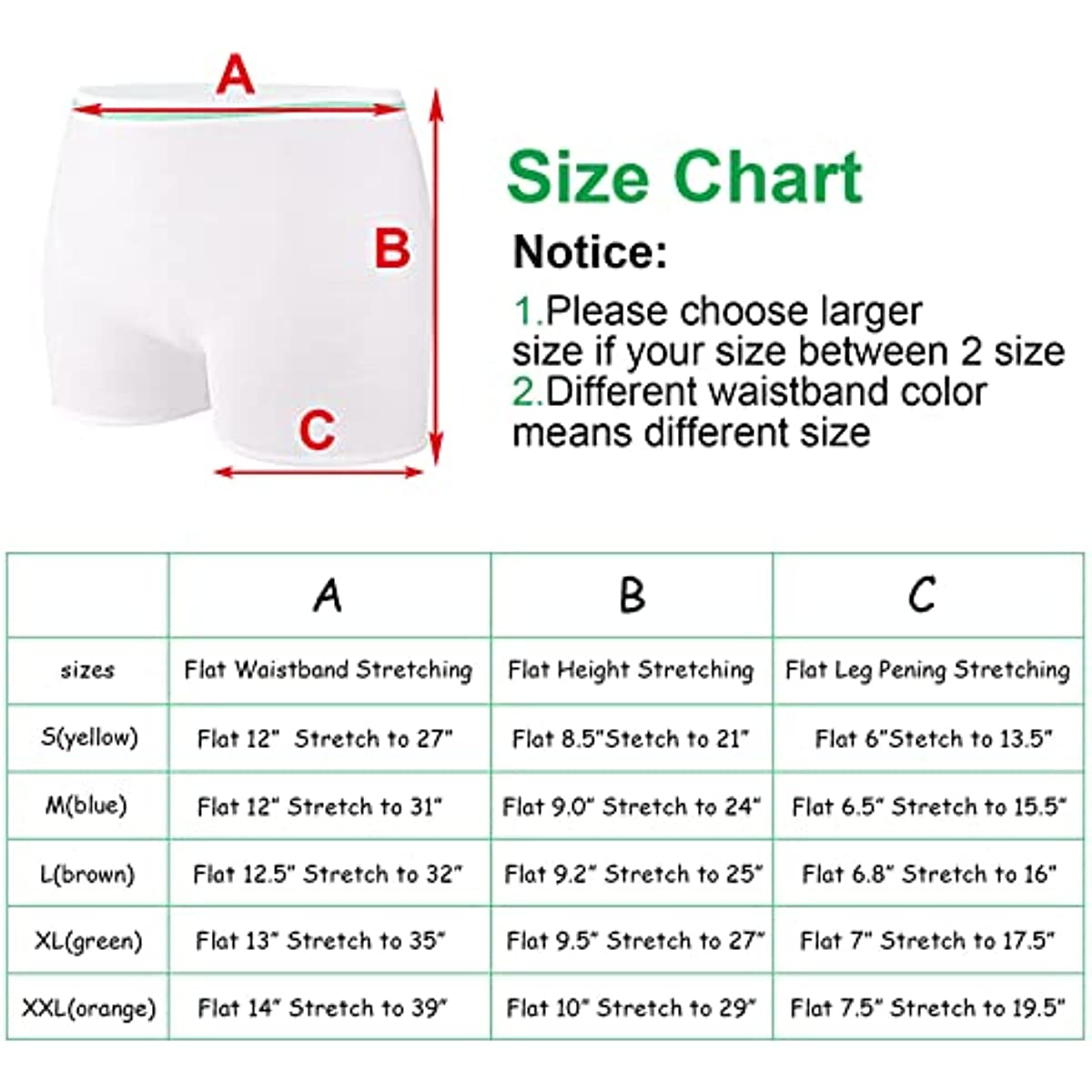 Mesh Panties Postpartum Disposable Mesh Postpartum Underwear Hospital Mesh Underwear