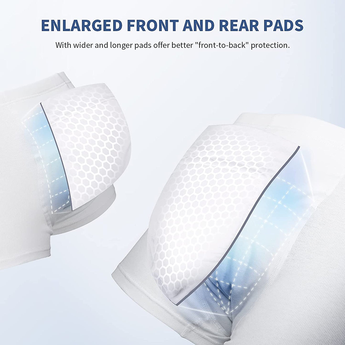 Incontinence Underwear for Men Washable Leakproof Super Absorbency Urinary Incontinence Briefs 2pcs