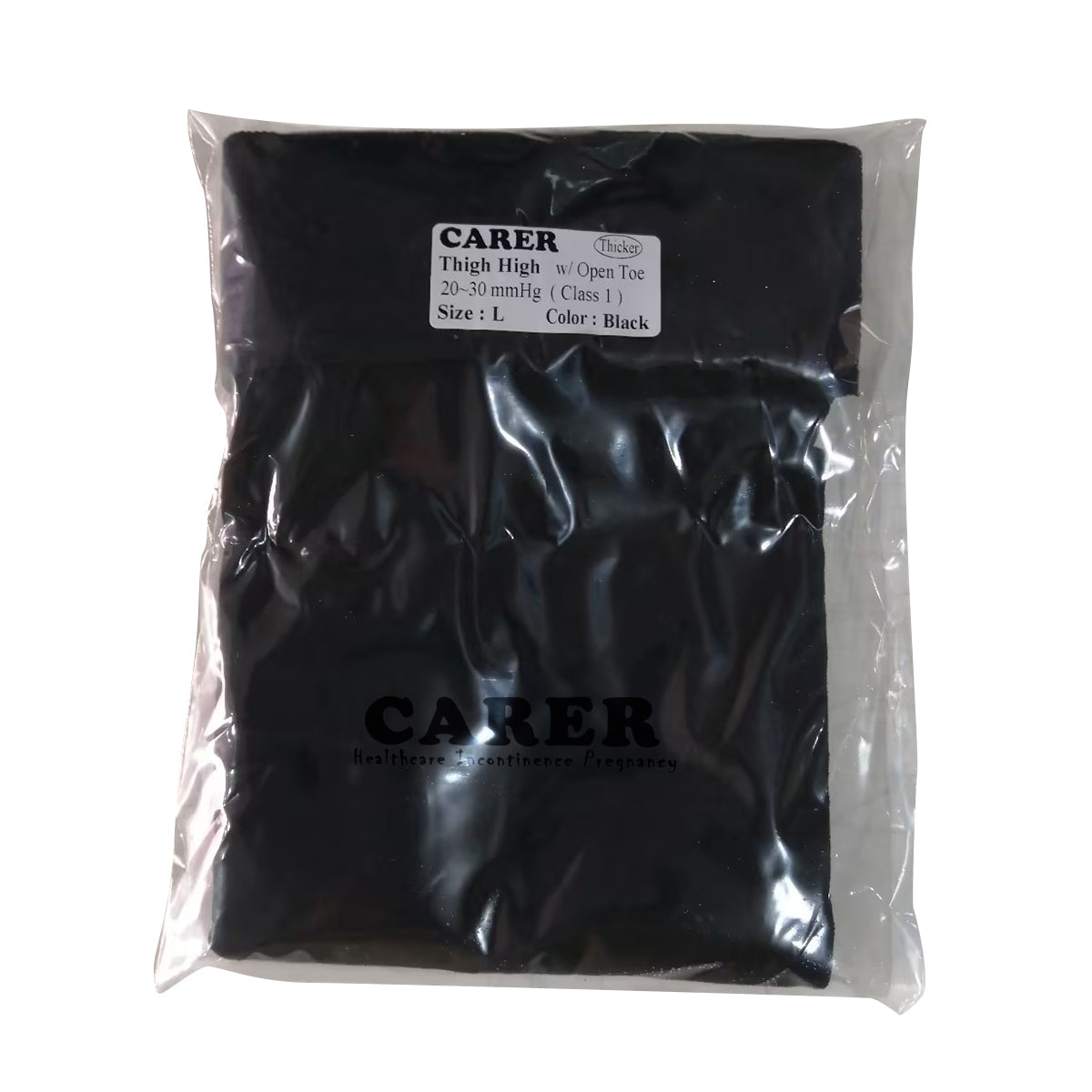 CARER Healthcare Incontinence Pregnancy Elastic stockings for surgical use 20-30 mmHg Medical Pantyhose Open Toe Support Hose with Non-Slide Firm Support Hose for Women Men Edema Varicose Veins Swelling Nursing Compression Pantyhose