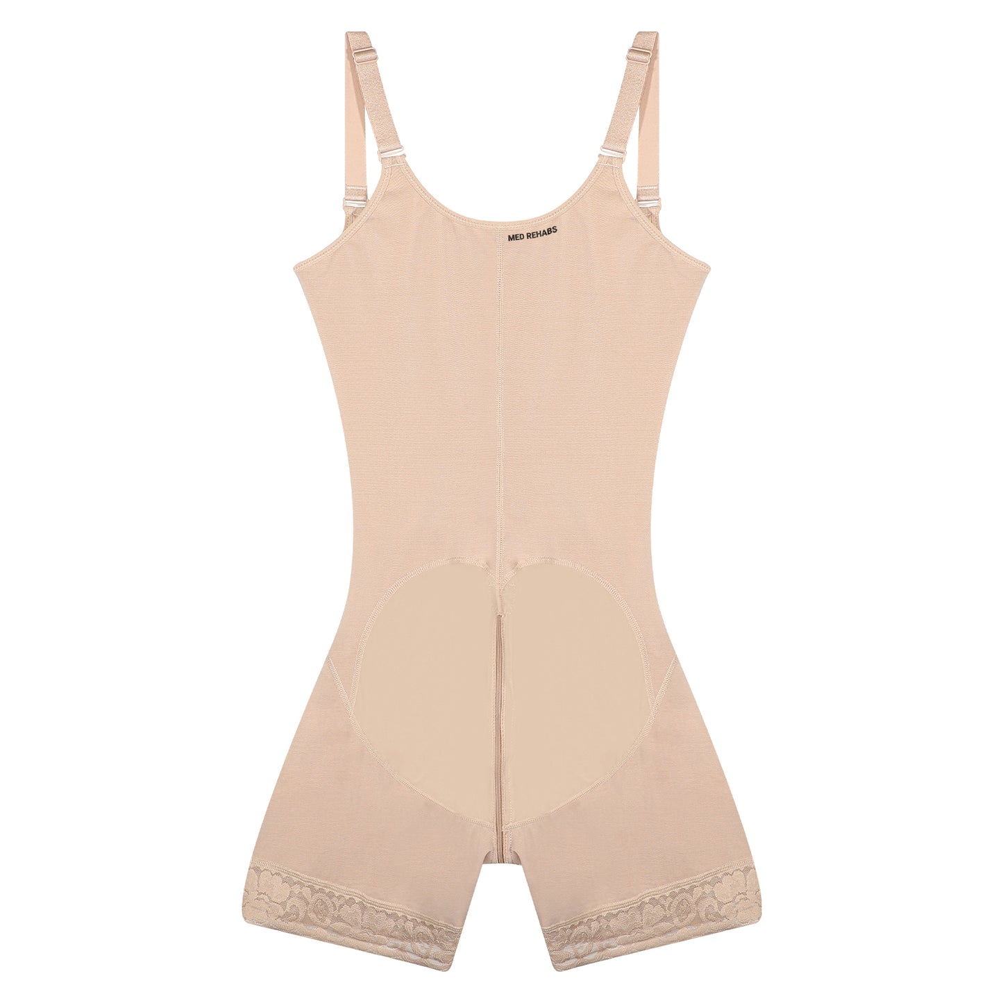 MED REHABS Medical Care Post-Liposuction Body Shaping Garment-Comfort Compression Ideal for Post-Surgery Healing Contouring Support