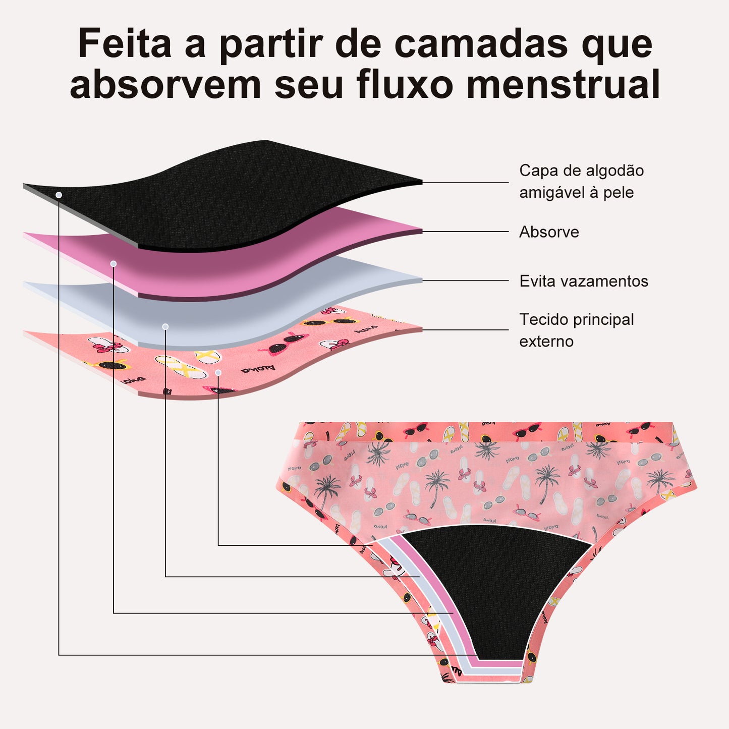 Womens Underwear Cotton Bikini Panties Lace Soft Briefs Hipster