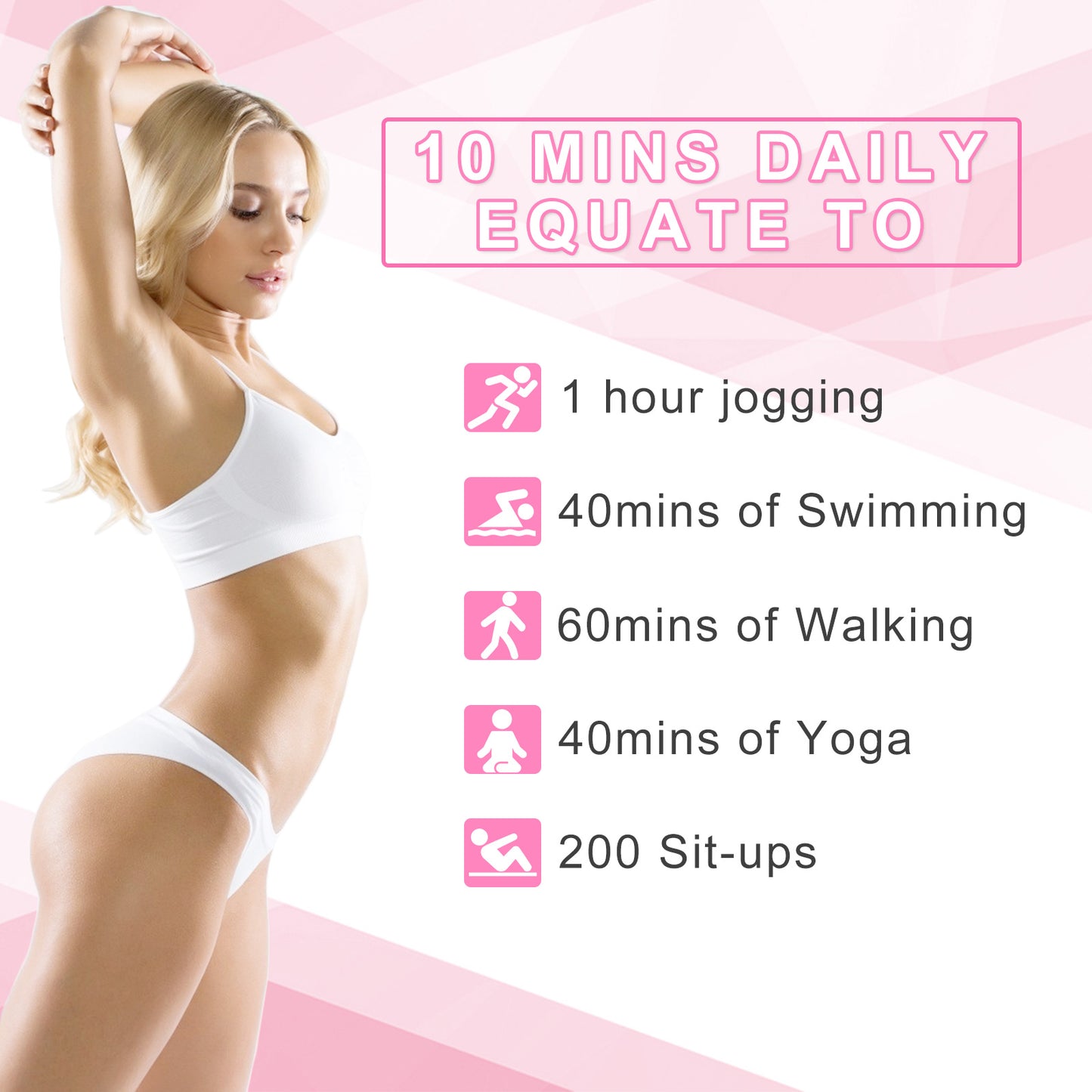 RF Body Shaping Machine Ultrasonic Cavitation Body Sculpting Fat Burning Massager