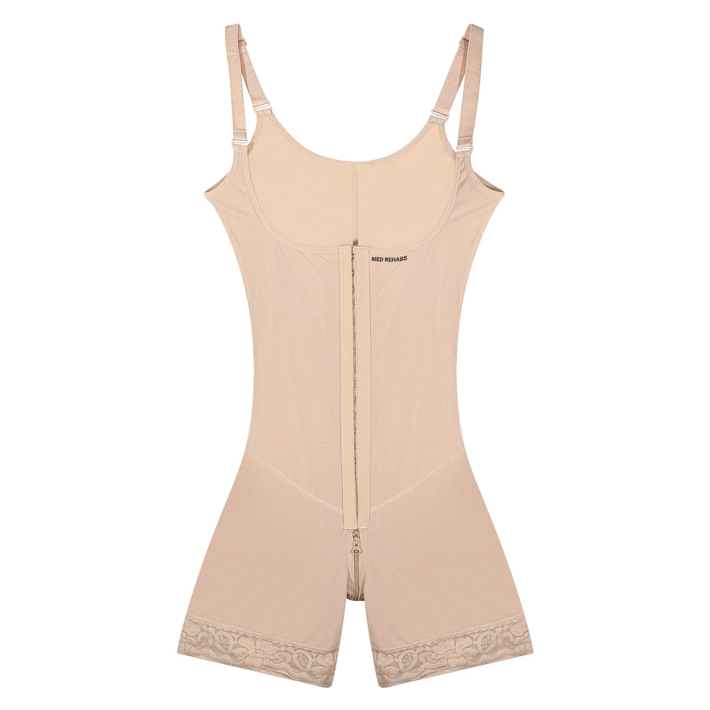 MED REHABS Medical Care Post-Liposuction Body Shaping Garment-Comfort Compression Ideal for Post-Surgery Healing Contouring Support
