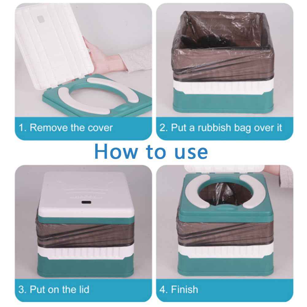 Travel Portable Toilet for Camping Car Outdoor Indoor Hiking Emergency