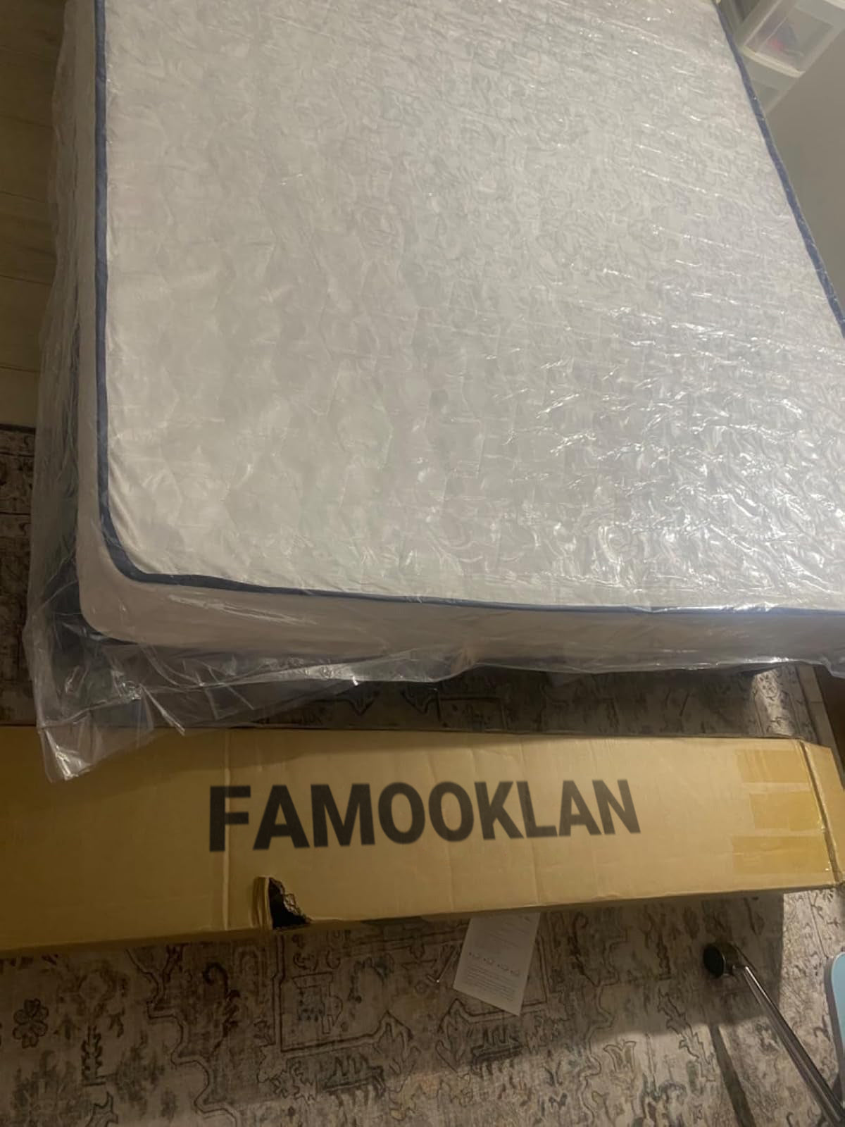 FAMOOKLAN 10 Inch Full Size Mattress, Full Mattress in a Box for Pain Relief & Motion Isolation, CertiPUR-US Certified Full Bed Mattress