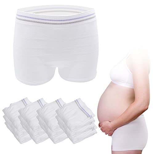 Mesh Postpartum Underwear Seamless Disposable Post Bay C-Section Recovery Maternity Panties for Women