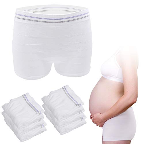 Mesh Postpartum Underwear Seamless Disposable Post Bay C-Section Recovery Maternity Panties for Women