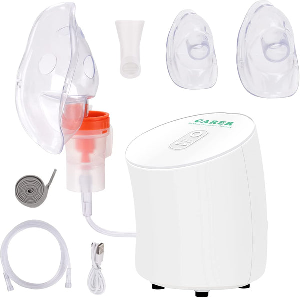 Spark Moments Nebuliser Inhaler, Portable Rechargeable Nebuliser Adju ...