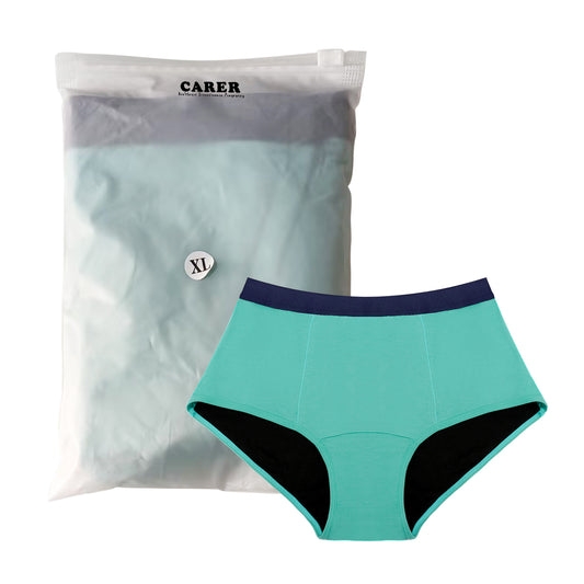 CARER Healthcare Incontinence Pregnancy  Sanitary Panties Big Girls' Period Panties Menstrual Underwear