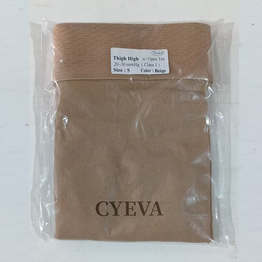 CYEVA Tapes for Varicose Veins, Thigh High Compression Stockings 20-30mmHg for Women and Men